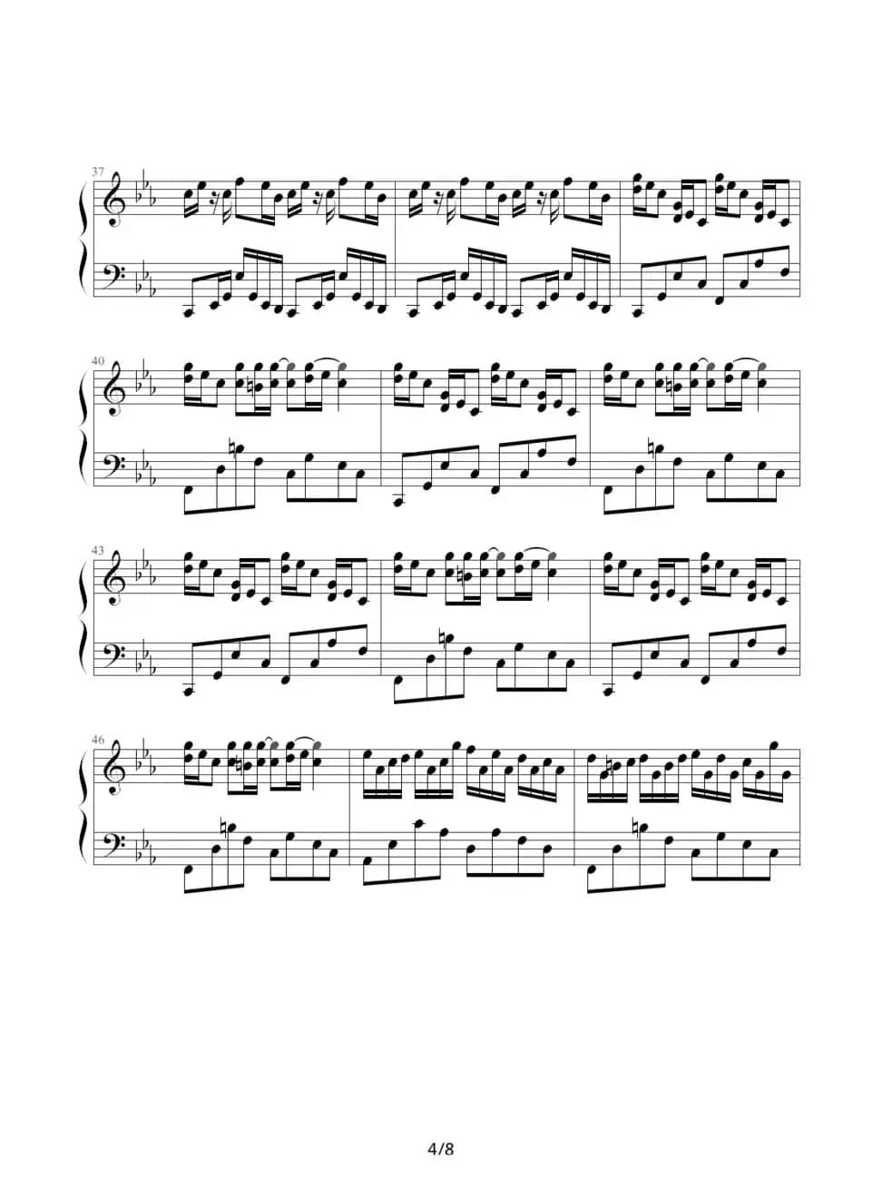 克罗地亚狂想曲（Tonci Huljie 制谱版）