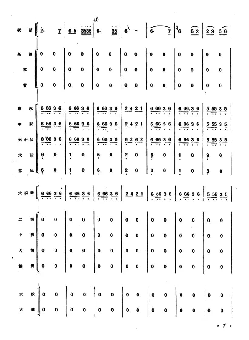 灯节（板胡独奏+民族管弦乐伴奏）