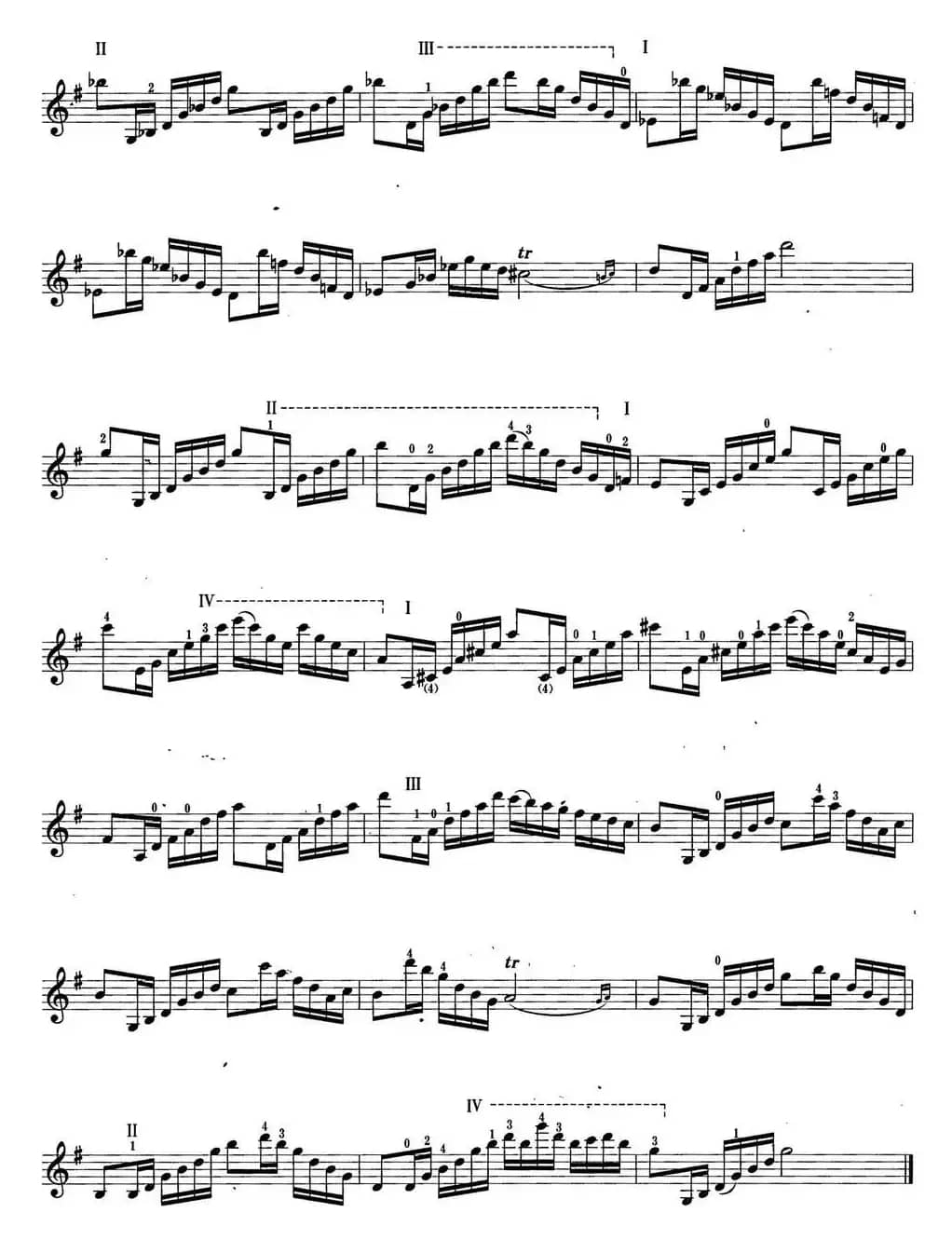 小提琴考级第六级：练习曲（6首）