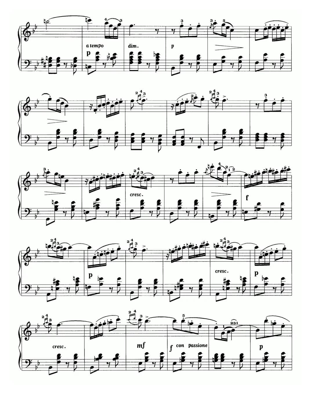 坎佐内塔（选自小提琴协奏曲）