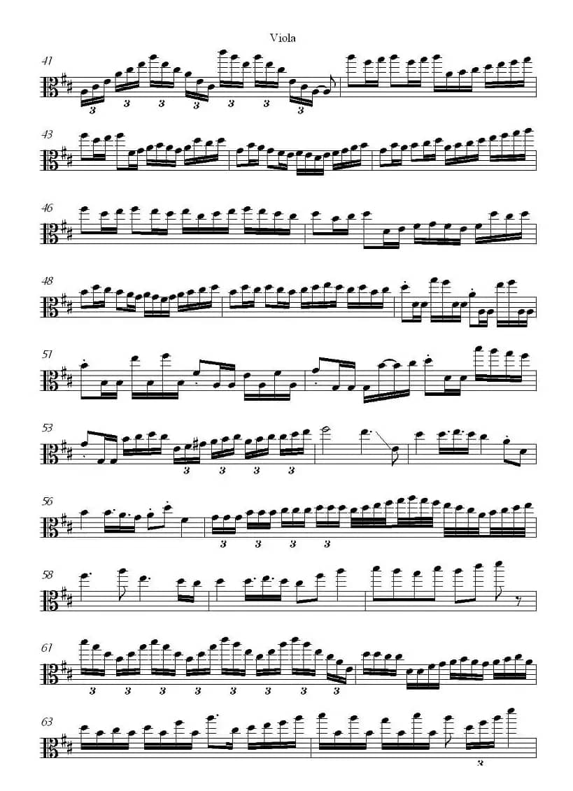 Canon Rock（卡农 摇滚）（中提琴）