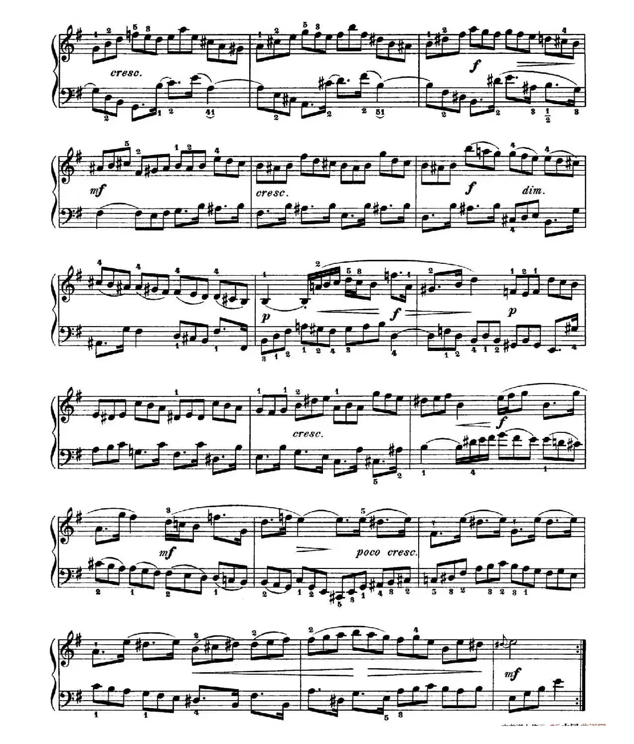 Six Partitas BWV 825-830（6首帕蒂塔·6）