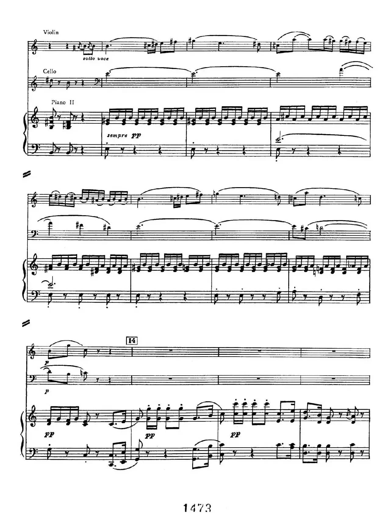 Triple Concerto in C Major Op.56(C大调三重协奏曲·双钢琴·Ⅲ)