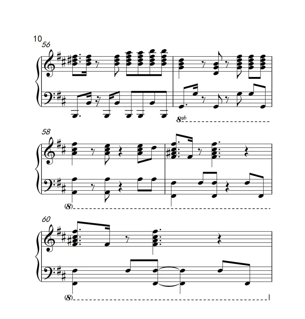 江南style（《弹吧音教》制谱版）