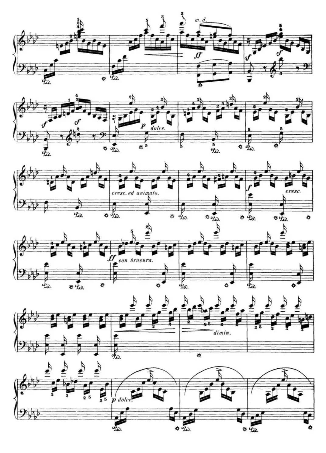 50首车尔尼Op.740钢琴手指灵巧技术练习曲（NO.18）