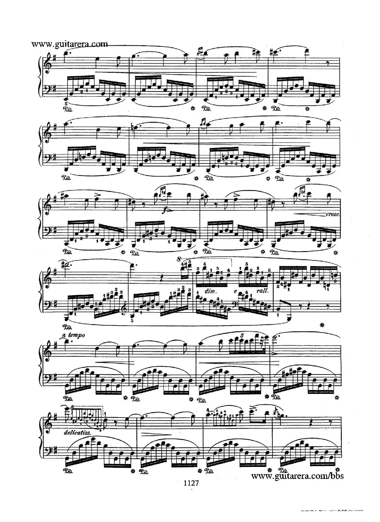 Grande Polonaise Brilliante Preceded by an Andante Spianato Op.22 (平静的行板与华丽的波兰舞曲·钢琴独奏版)