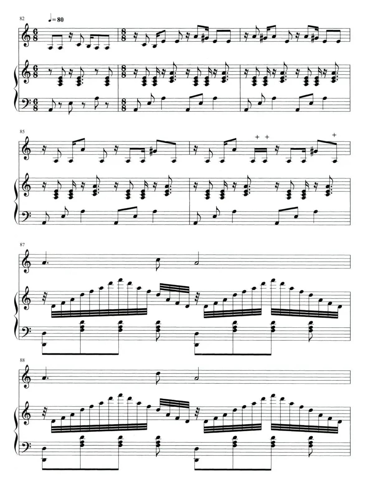 第一板胡幻想曲（中音板胡独奏+钢琴伴奏）