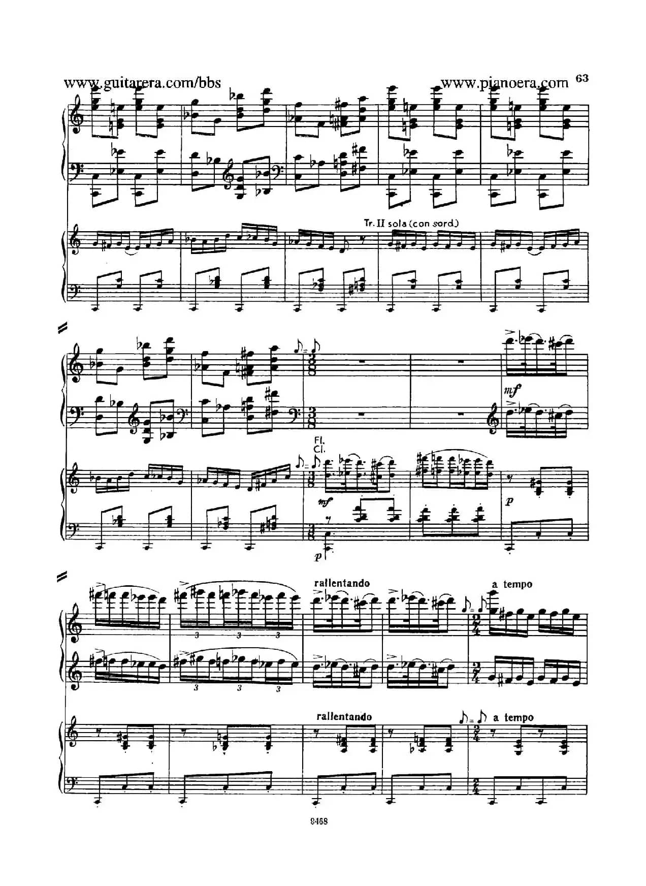 Piano Concerto in D-flat Major Op.37（降D大调钢琴协奏曲·Ⅲ·双钢琴）