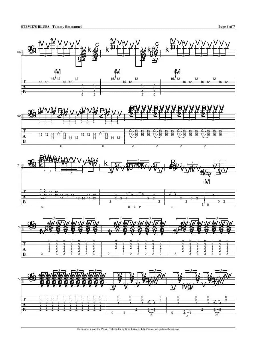 tommy emmanuel：stevies blues（指弹吉它）