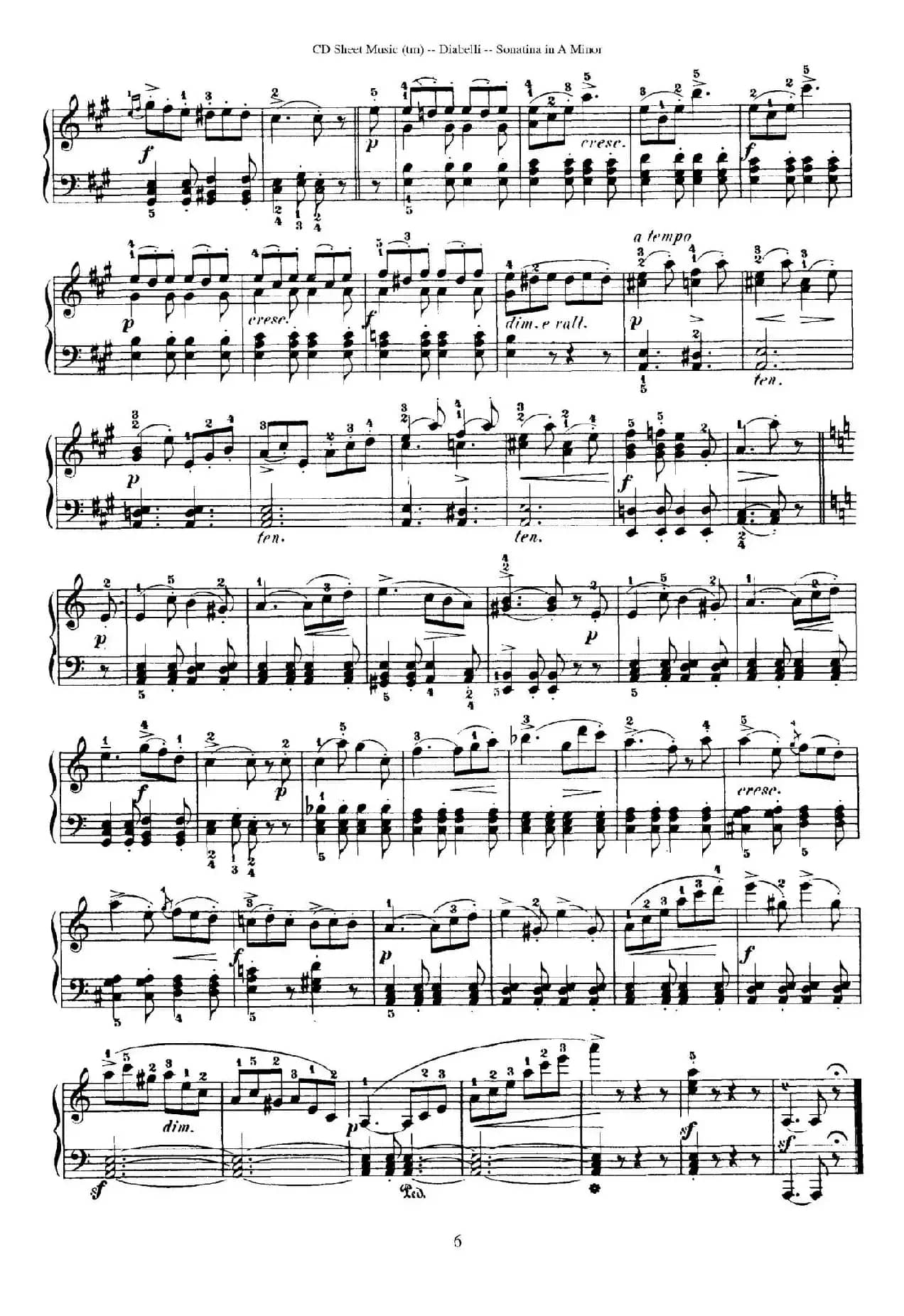 7 Piano Sonatinas Op.168（7首钢琴小奏鸣曲 No.7）