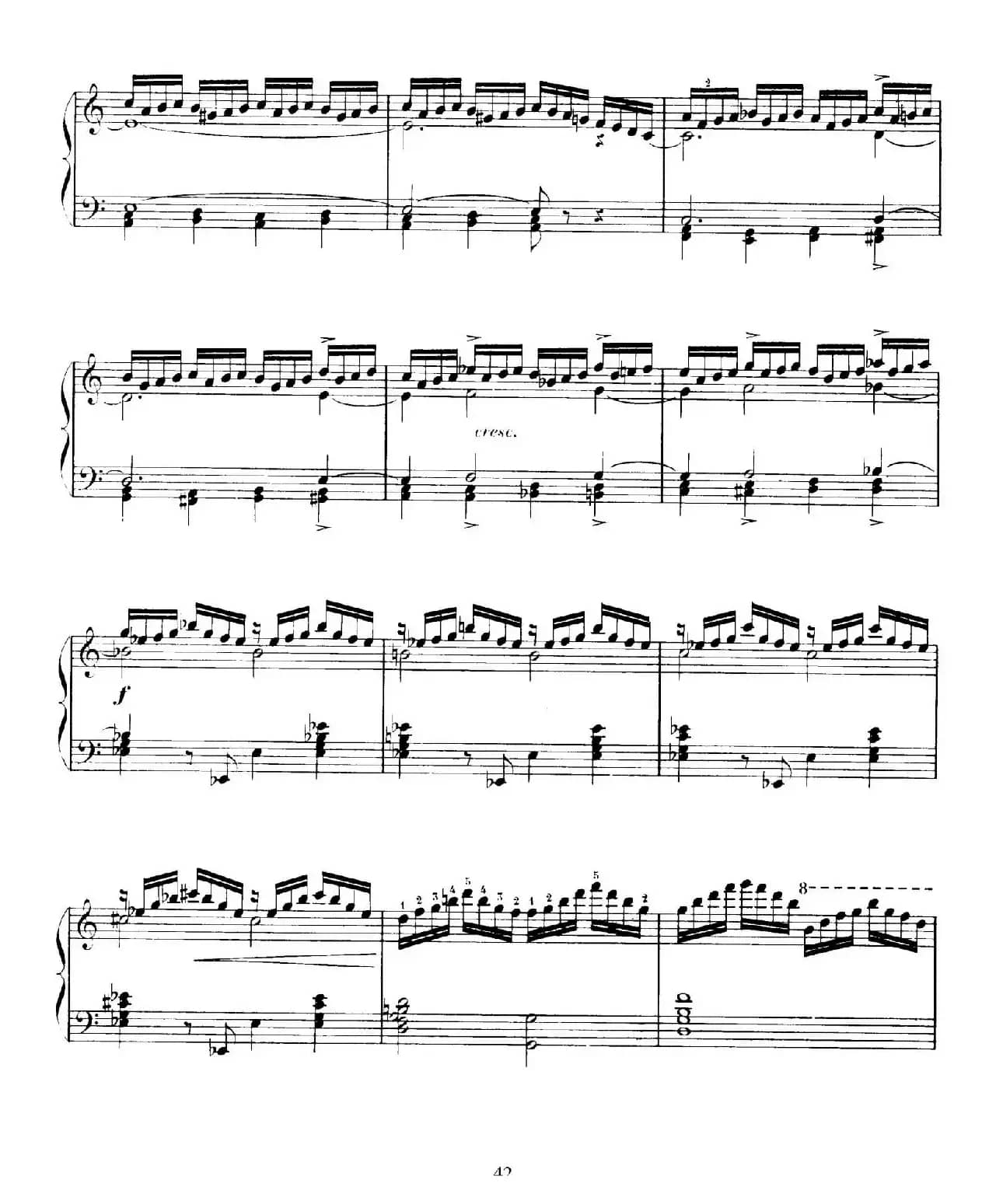 15 Etudes de Vortuosite Op.72（15首辉煌练习曲·10）