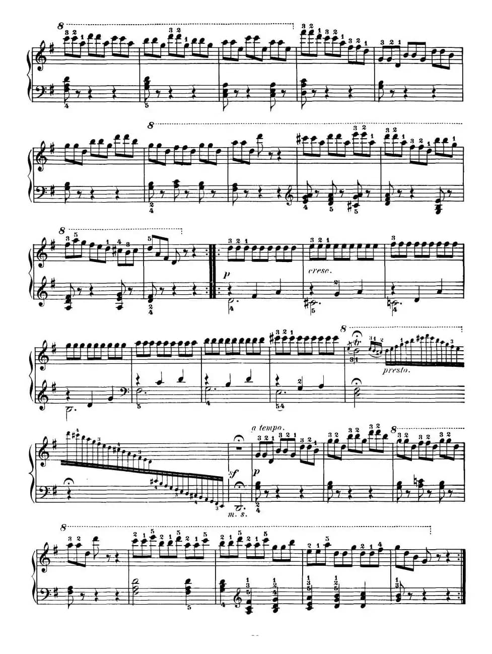 Czerny - 100 Progressive Studies Op.139（47—57）