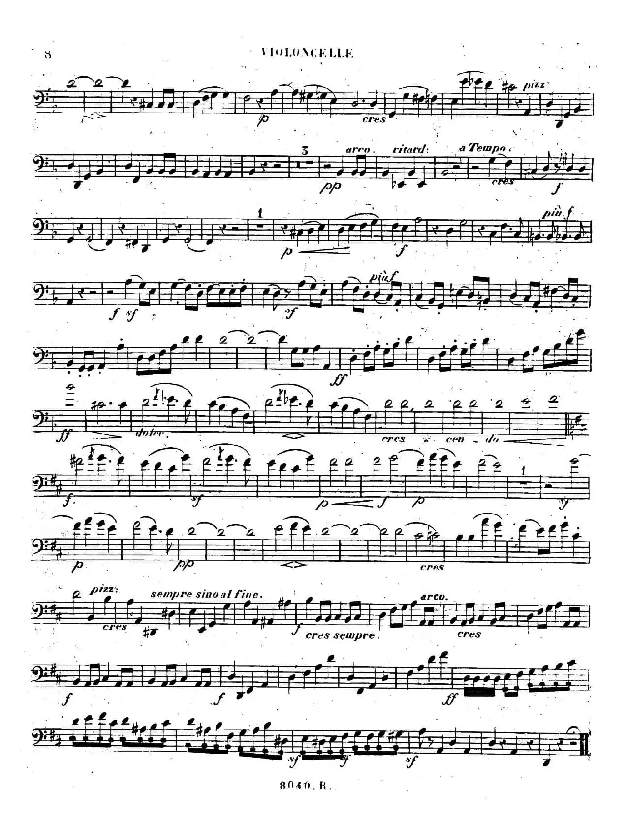 Piano Trio No.1 in d Minor Op.49（d小调第一钢琴三重奏·小提琴独奏版）