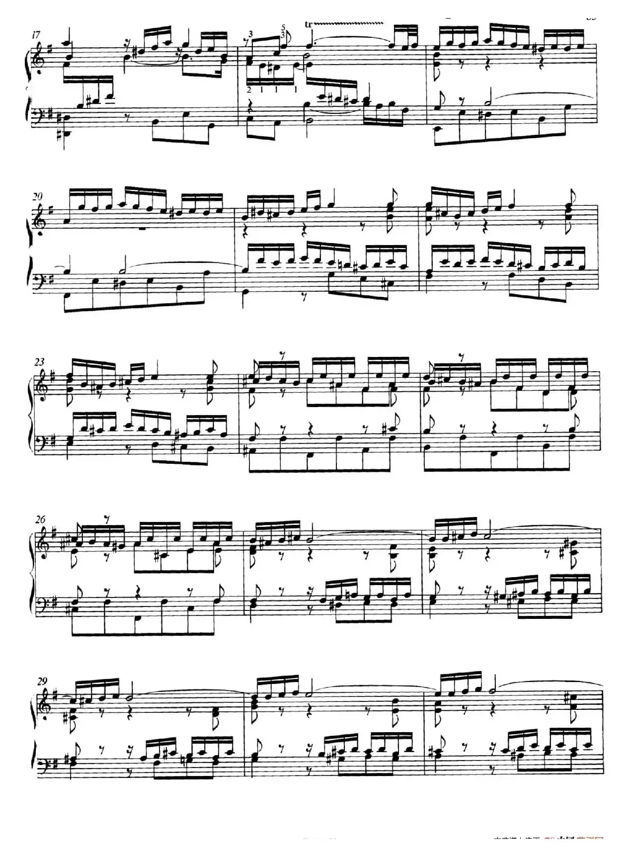 Prelude and Fugue in e Minor BWV 548（e小调前奏曲与赋格）