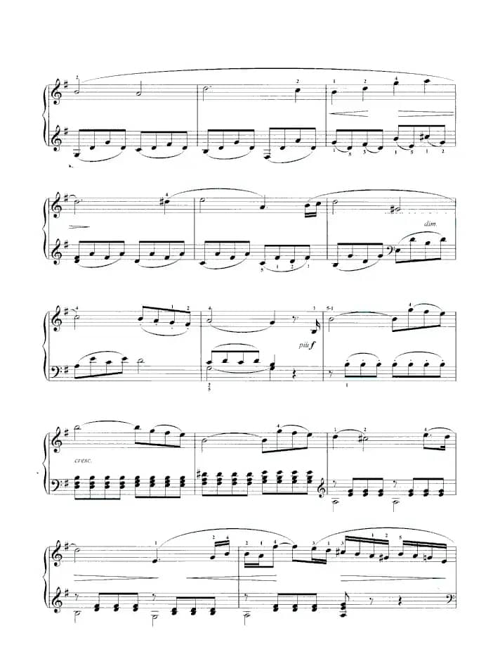 “悲怆”奏鸣曲Op.13（第二乐章：如歌的慢板）