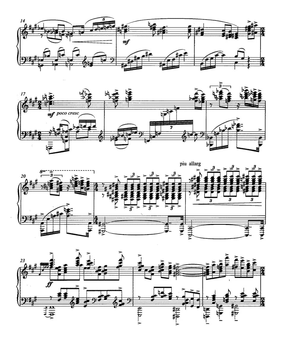 前奏曲四首（1）