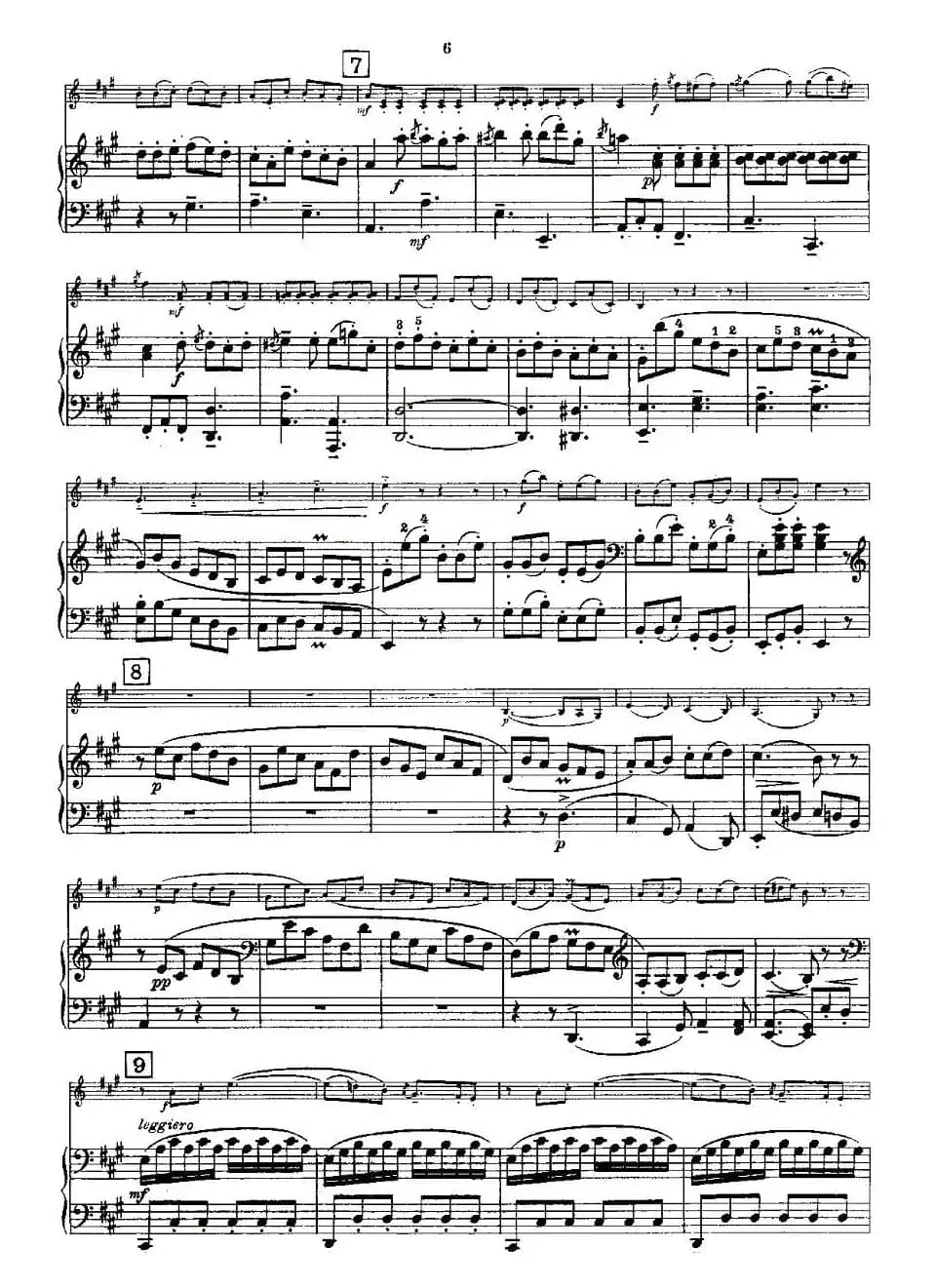 Mozart - Violin Sonata No.1, KV. 305（第一小提琴奏鸣曲）