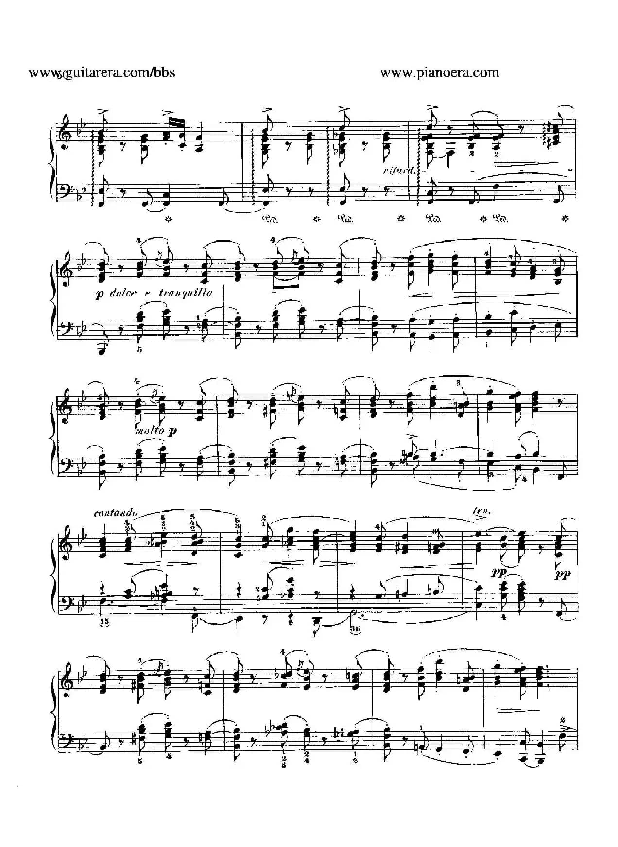 Gondoliera in g Minor Op.41（g小调船歌）