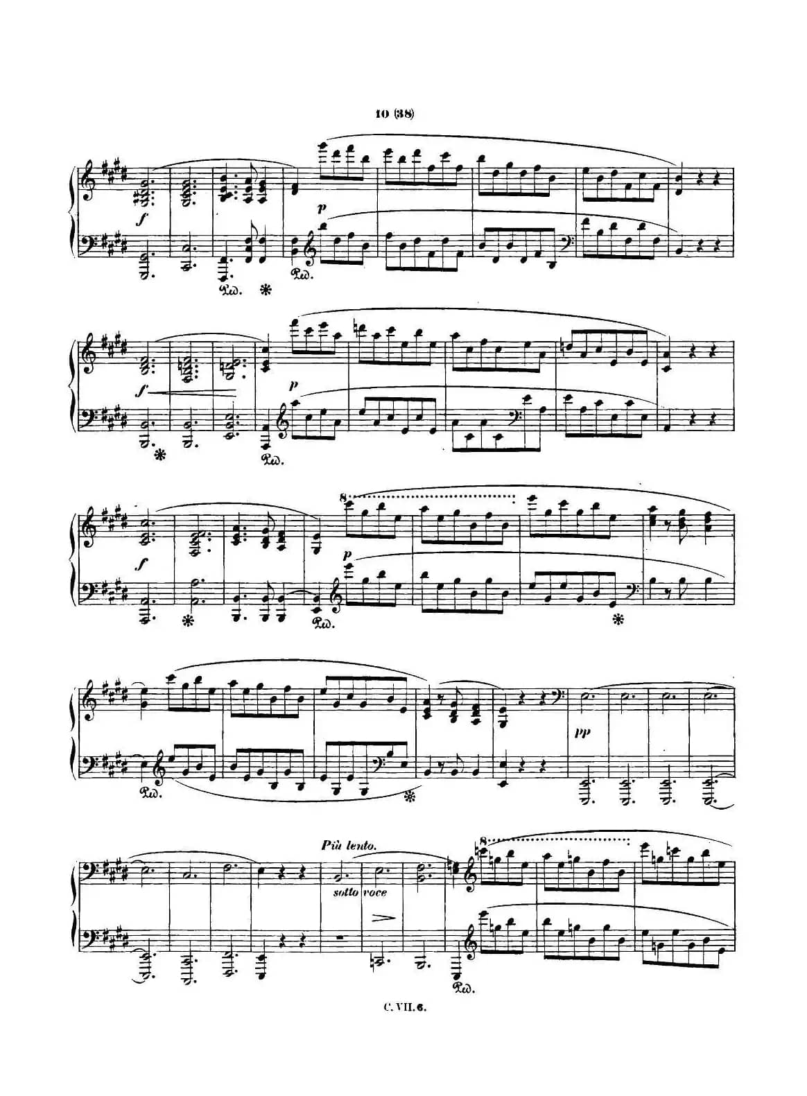 肖邦 钢琴谐谑曲 Chopin Scherzo（No.3 升c小调，Op.39）