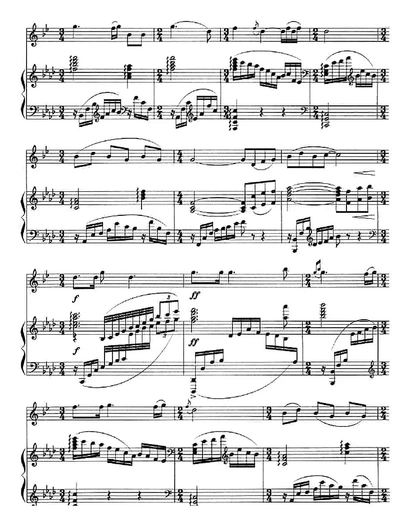 组曲《清水江畔》1.美丽的清水江（小号+钢琴伴奏）