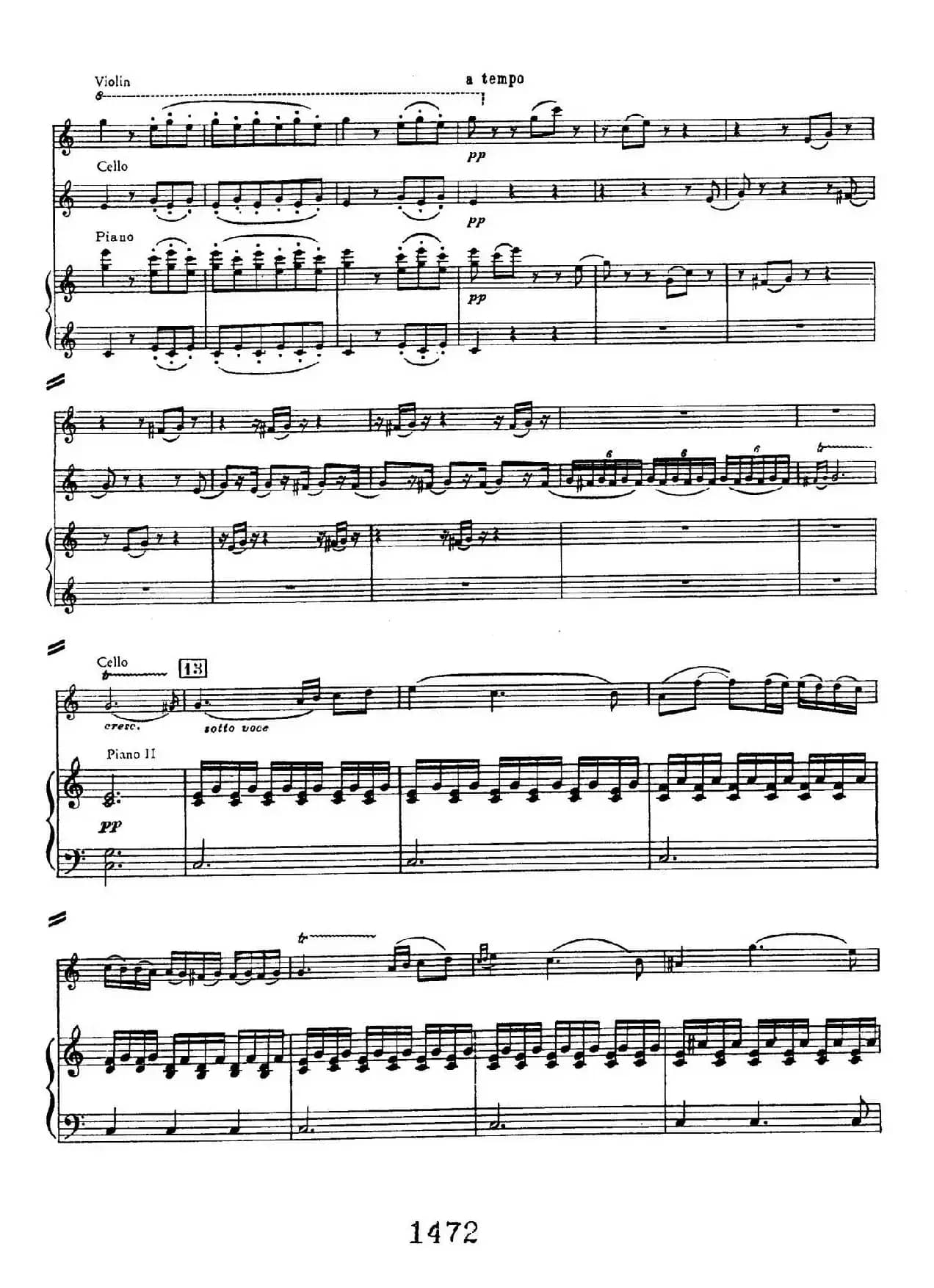 Triple Concerto in C Major Op.56(C大调三重协奏曲·双钢琴·Ⅲ)