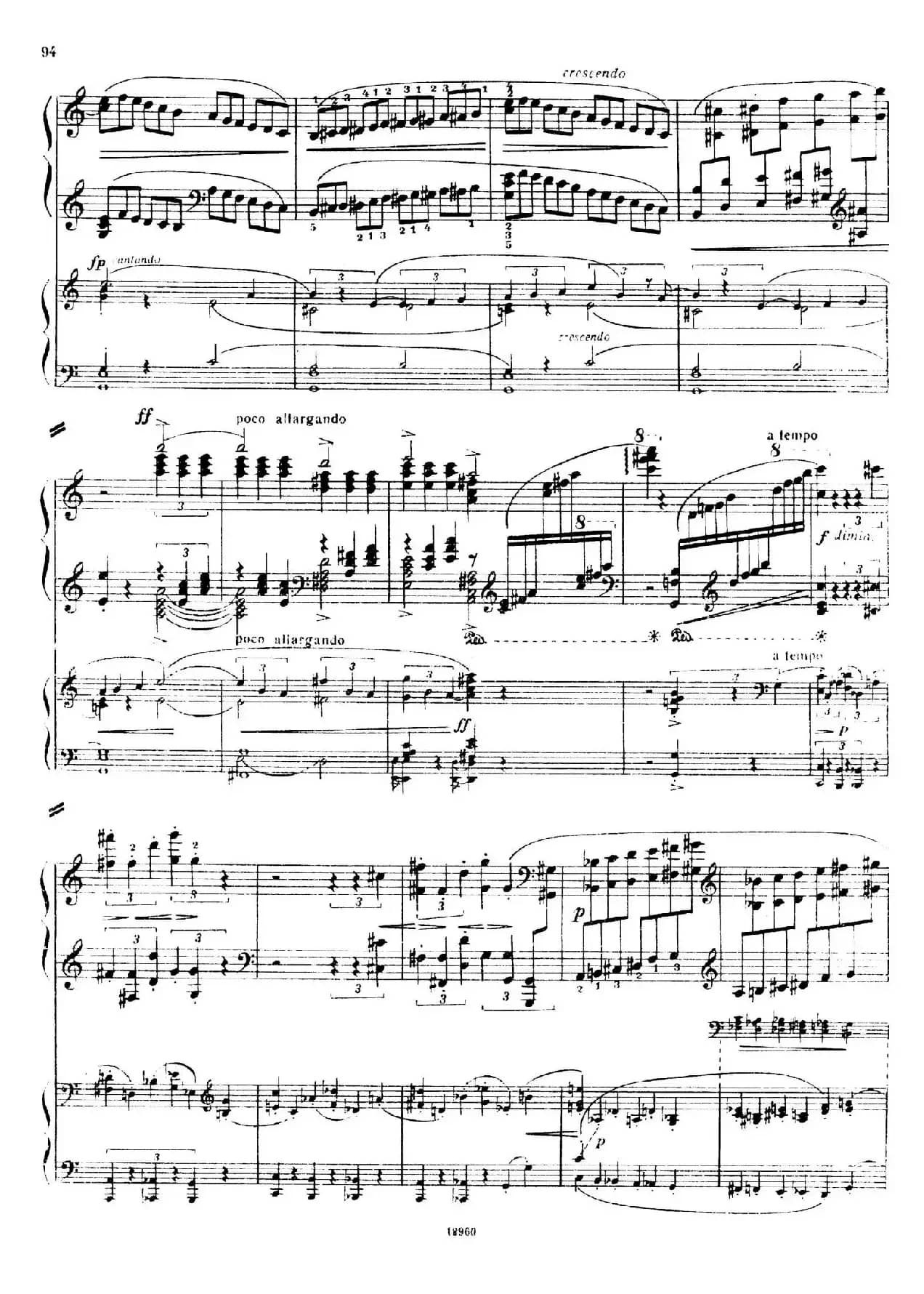Piano Concerto No.2 in c Minor Op.50（c小调第二钢琴协奏曲·Ⅲ·双钢琴）