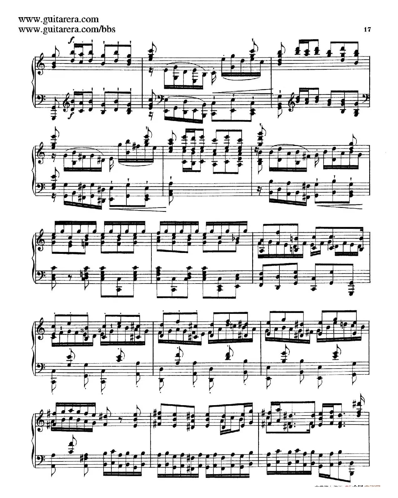 Toccata, Adagio and Fugue in C Major BWV 564 （C大调托卡塔、柔板和赋格）