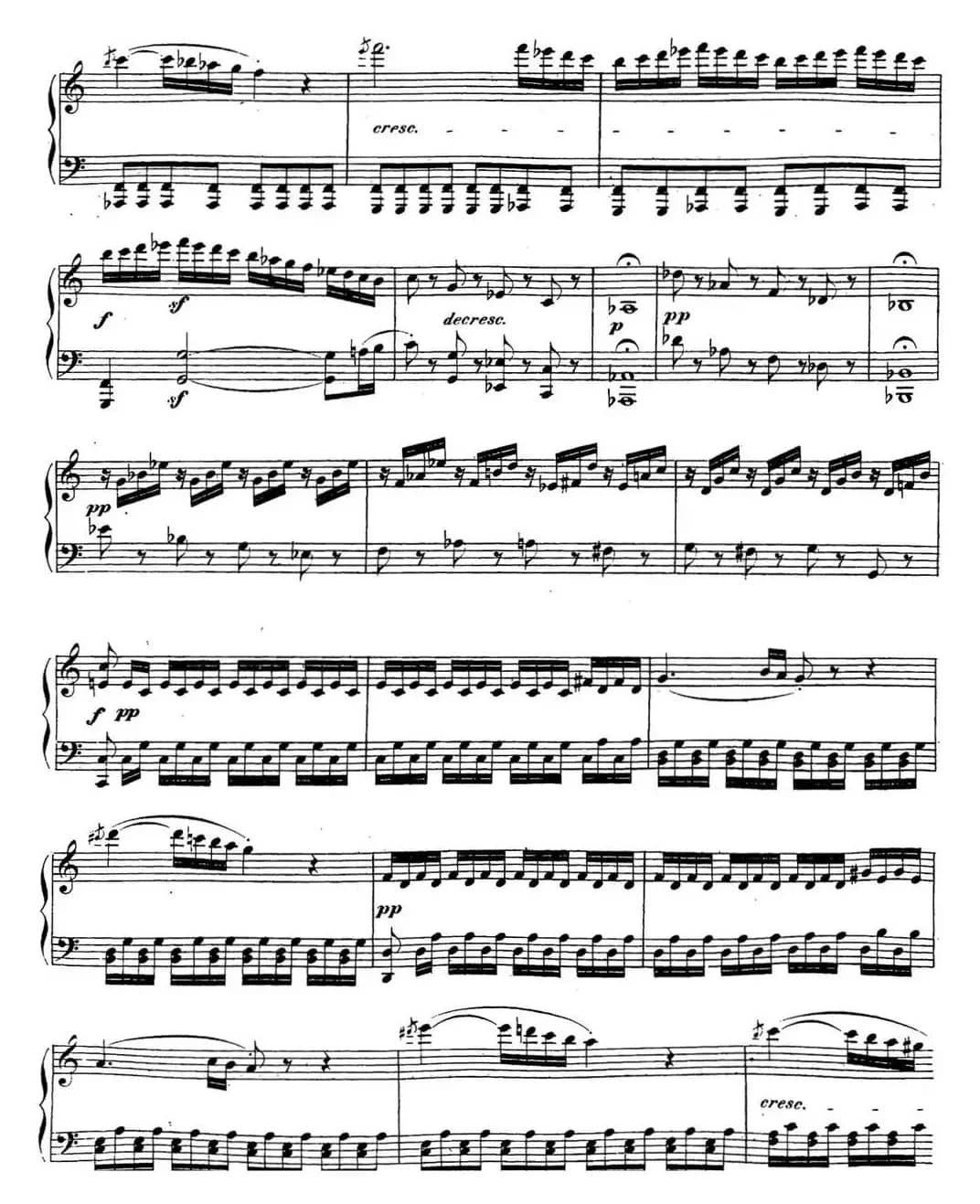 贝多芬钢琴奏鸣曲21 黎明（华尔斯坦） C大调 Op.53 C major