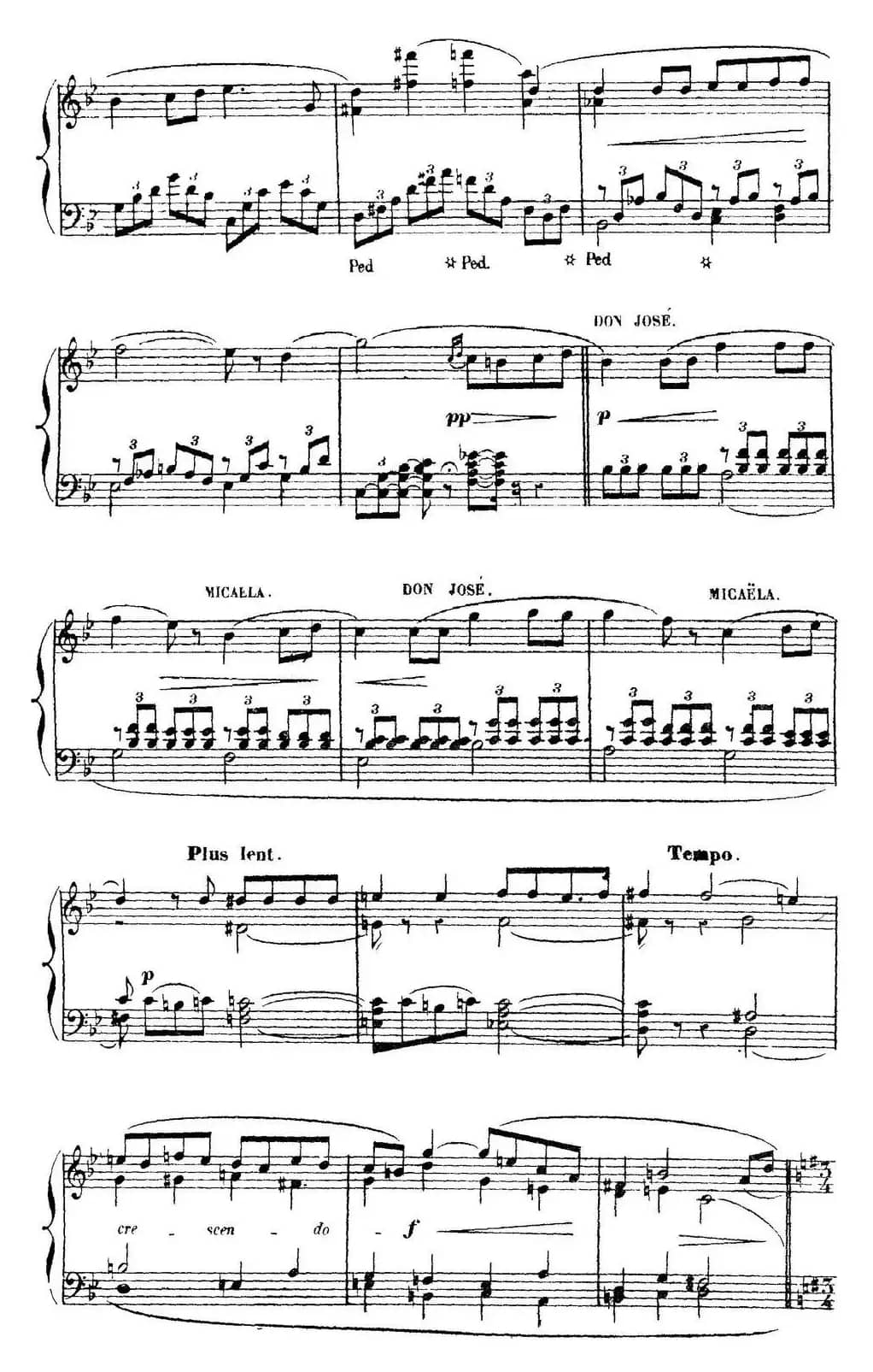 Carmen for Solo Piano（卡门全剧钢琴独奏版）（No.7）