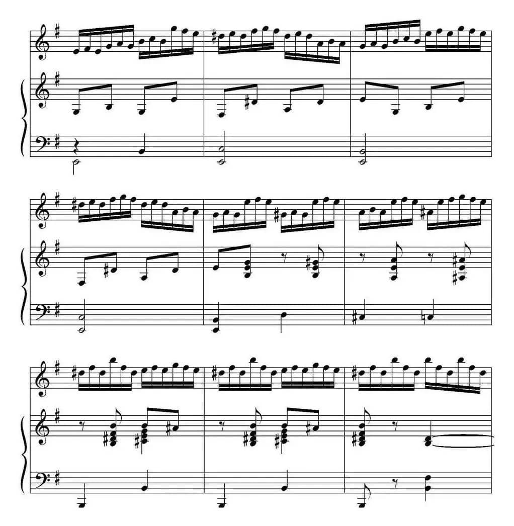 L'Abeille（小提琴+钢琴伴奏）