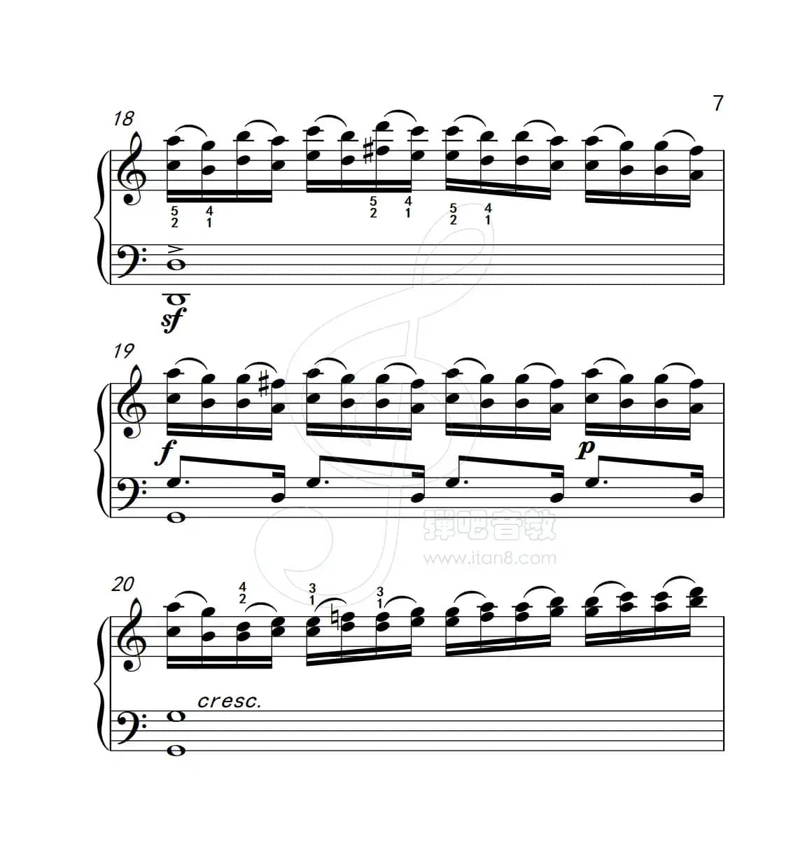 练习曲 33（克拉莫钢琴练习曲60首）