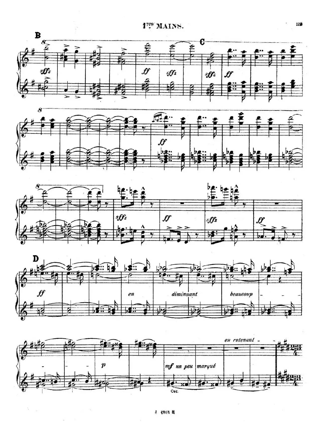 Symphony on a French Mountain Air Op.25（法国山歌交响曲·双钢琴·Ⅲ）