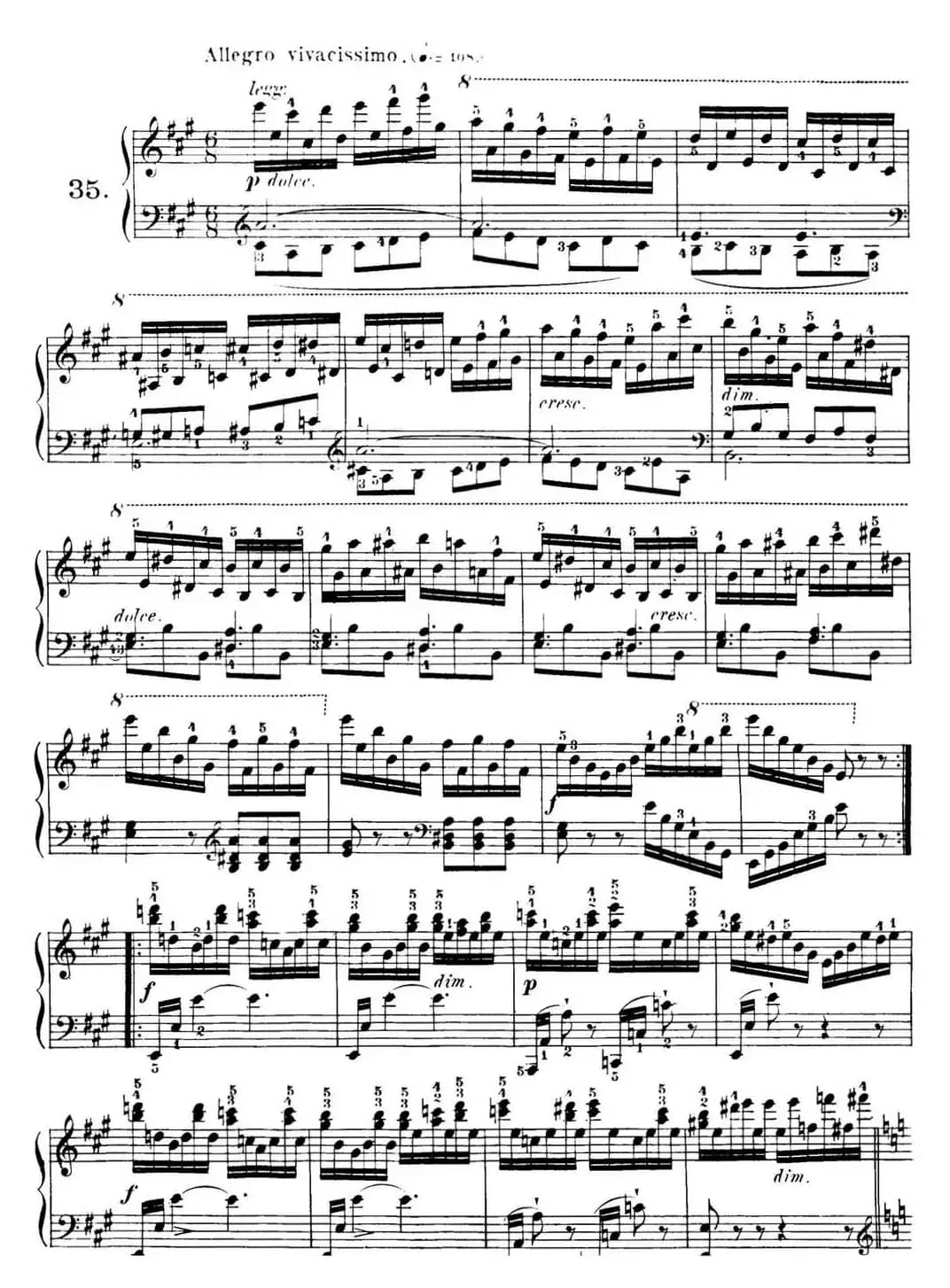 40首车尔尼Op.299钢琴快速练习曲（NO.35）