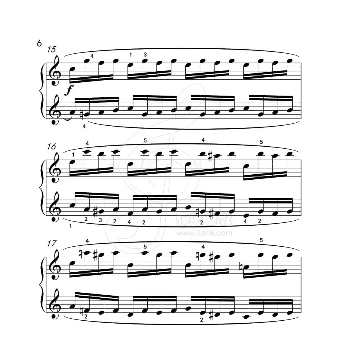 练习曲 1（克拉莫钢琴练习曲60首）