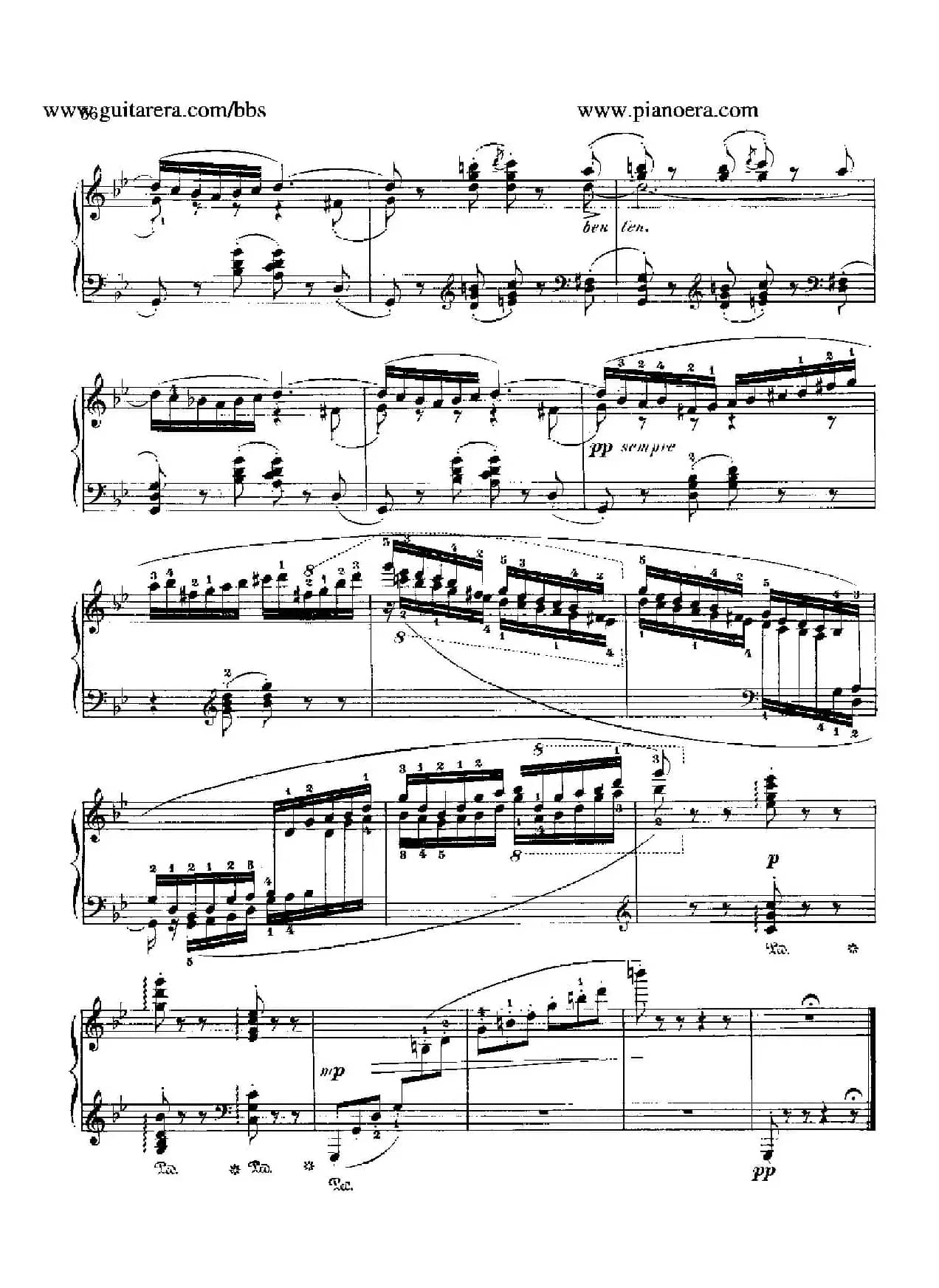 Gondoliera in g Minor Op.41（g小调船歌）