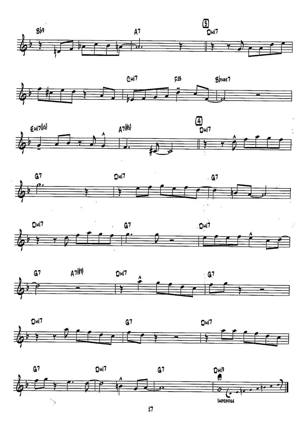 BOSSA（15首爵士练习曲之7）