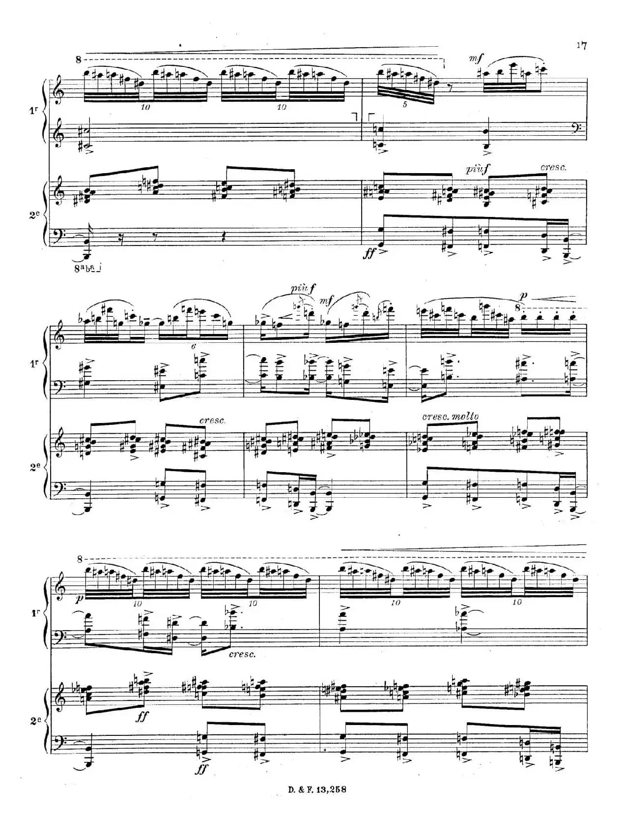 Visions de l'Amen（阿门的幻想·双钢琴·Ⅱ）