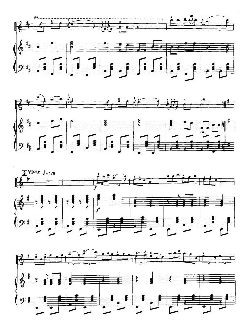 姐妹歌（小提琴+手风琴）