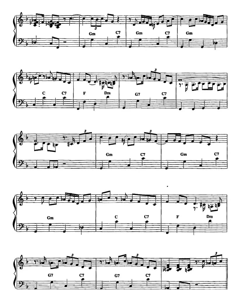 手风琴爵士乐曲：Honey suckle Rose 可爱的玫瑰