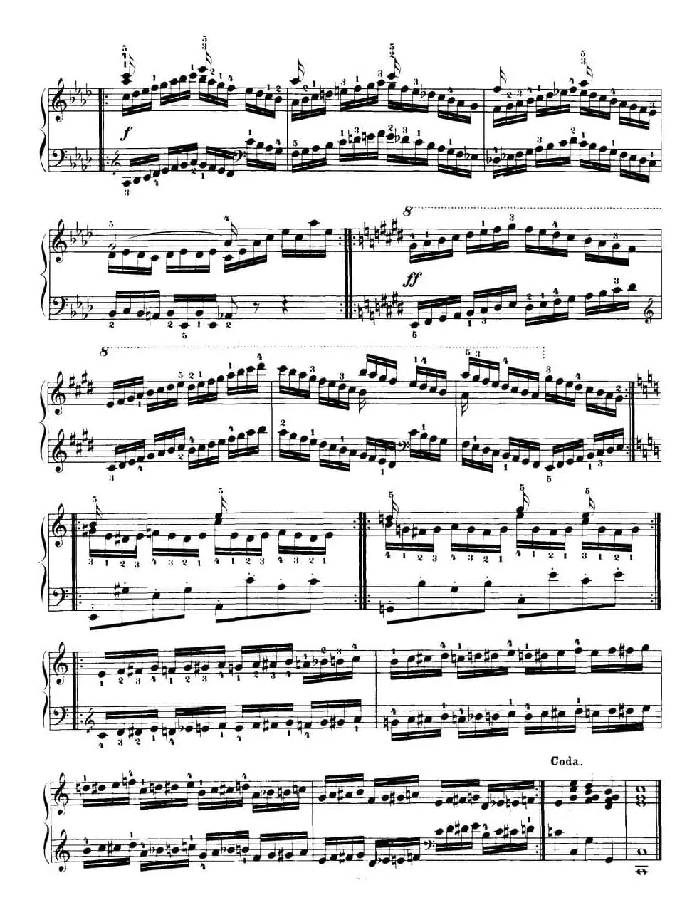 Czerny - 40 Daily Exerci Op.337（20—25）（40首日常训练曲）