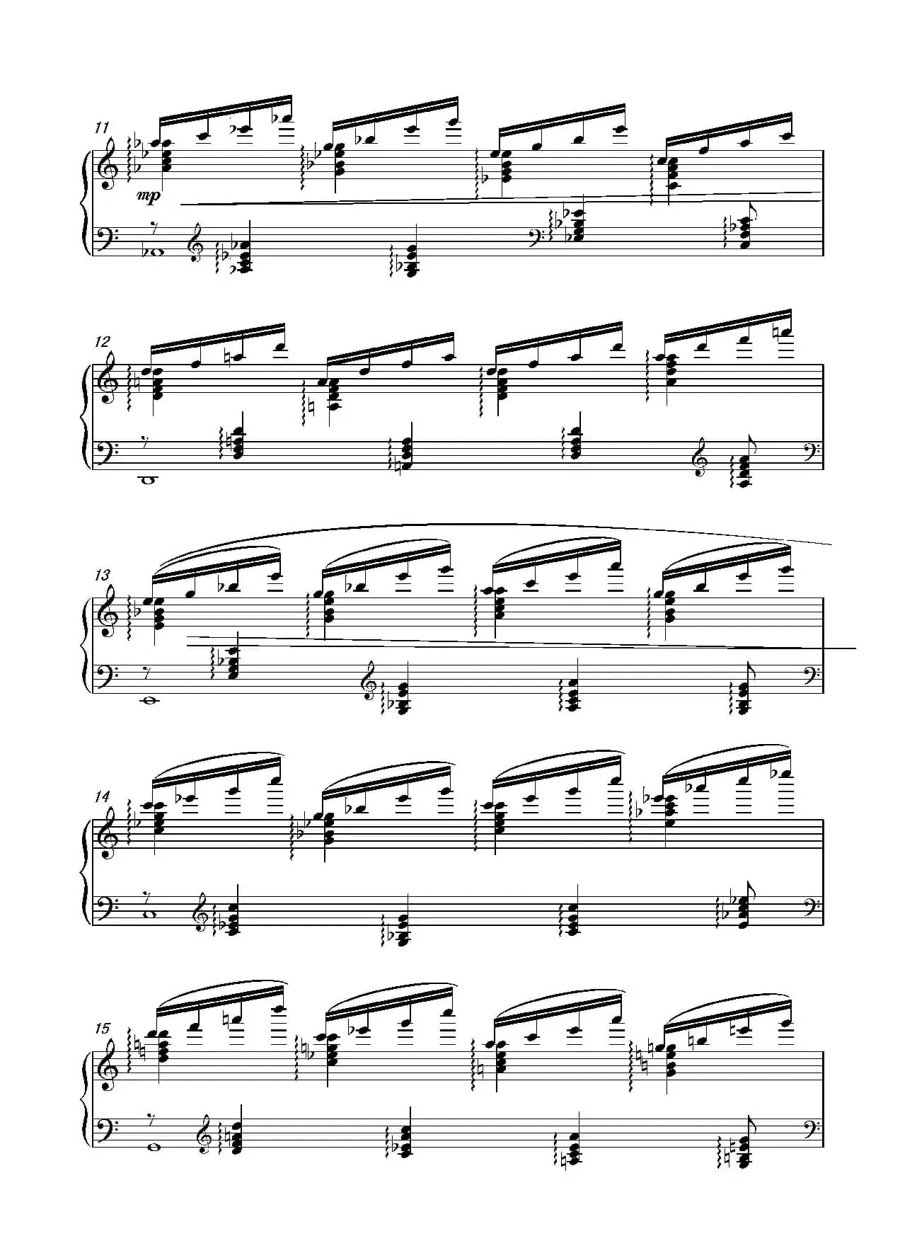 第十六钢琴奏鸣曲（Piano Sonata No.16）（葛清作曲）