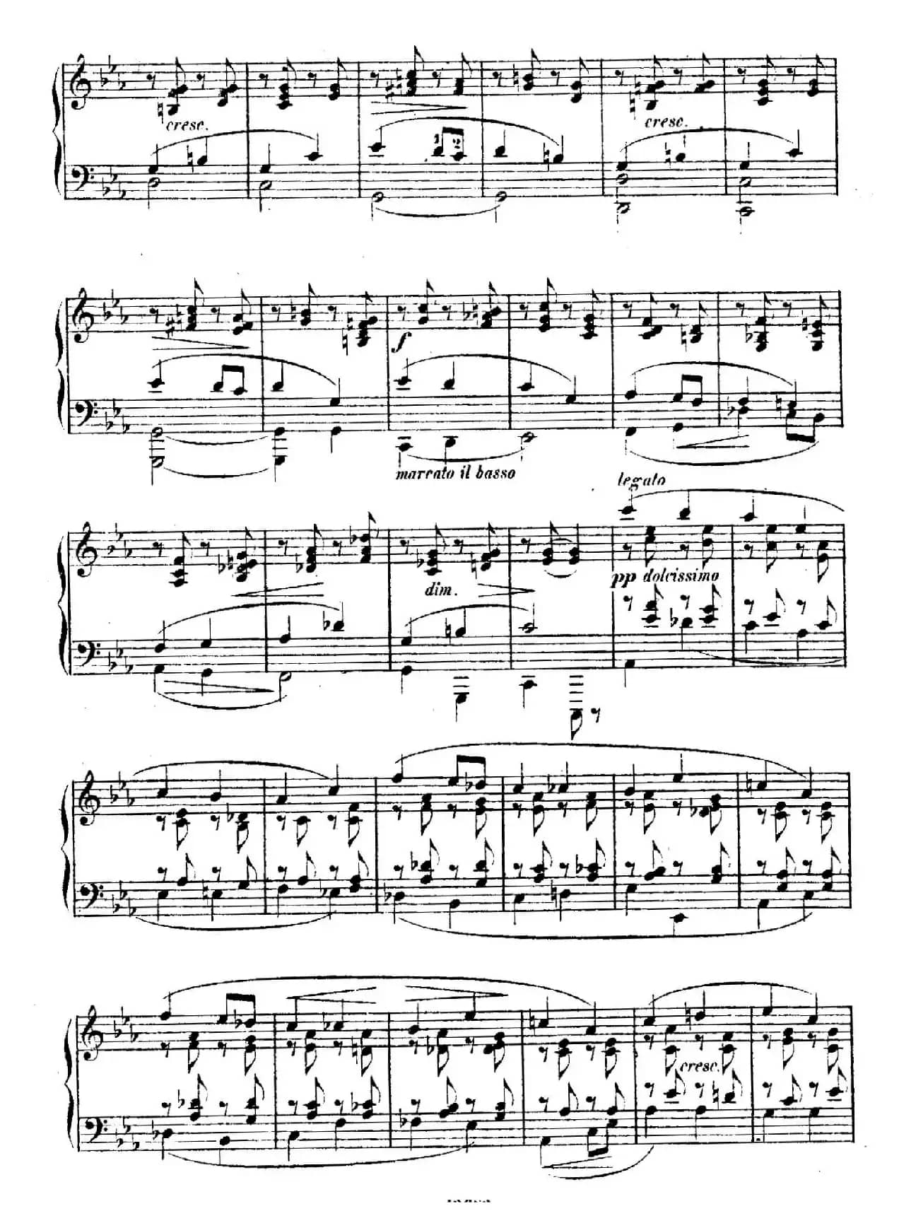 Douze Etudes de Salon Op.5（12首沙龙练习曲·1）