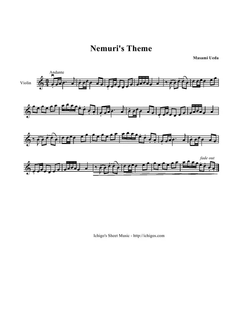 Nemuri’s Theme