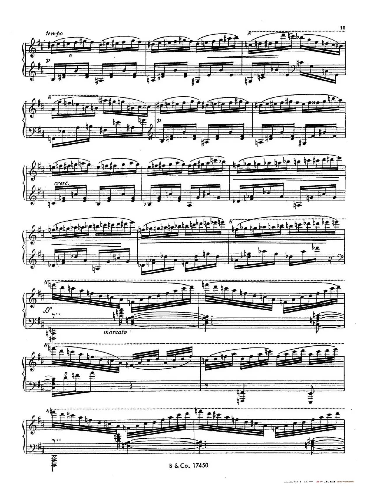 Premiere Etude de Concert Op.65(第一号音乐会练习曲)