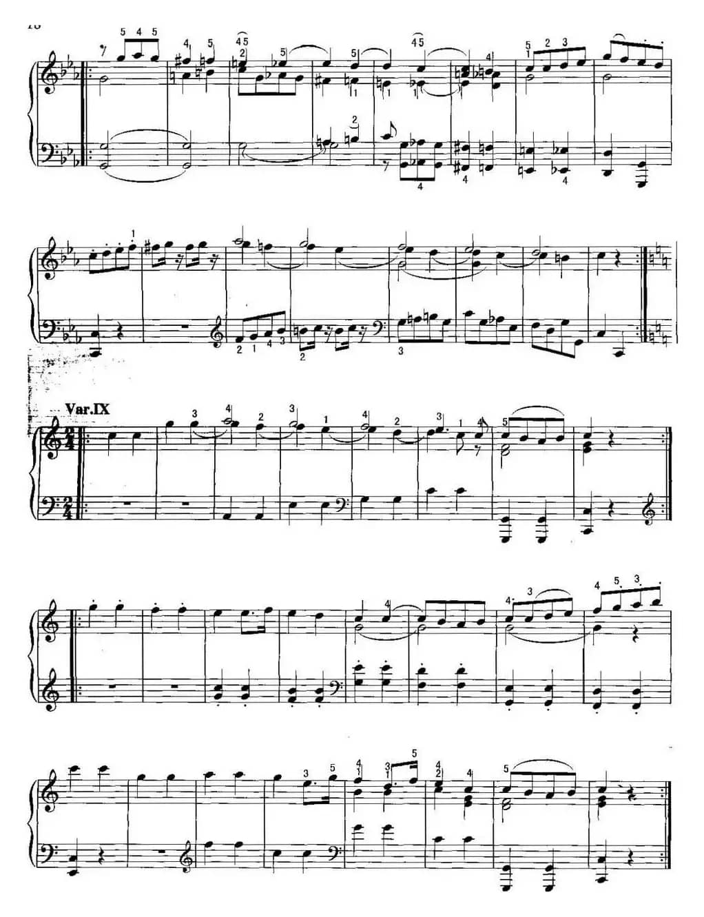 不可不弹的世界钢琴名曲：“星星”变奏曲