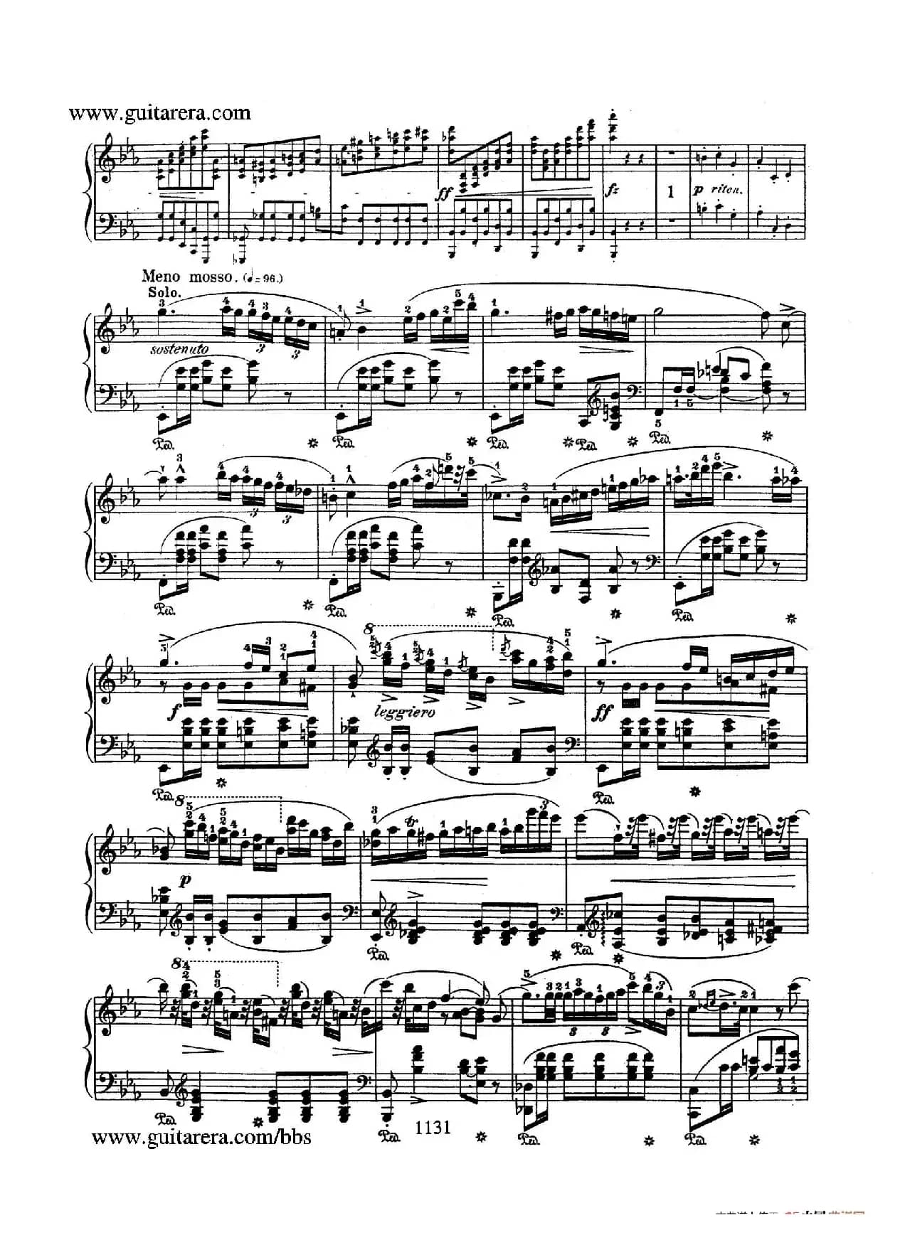 Grande Polonaise Brilliante Preceded by an Andante Spianato Op.22 (平静的行板与华丽的波兰舞曲·钢琴独奏版)