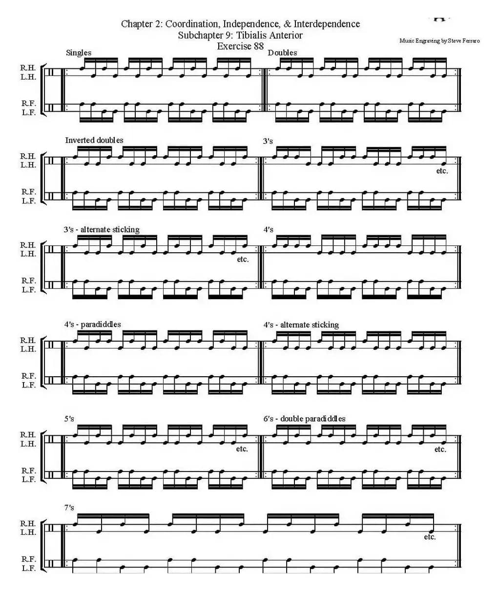 Thomas Lang - Creative Coordination（架子鼓双踩教程P26-50）