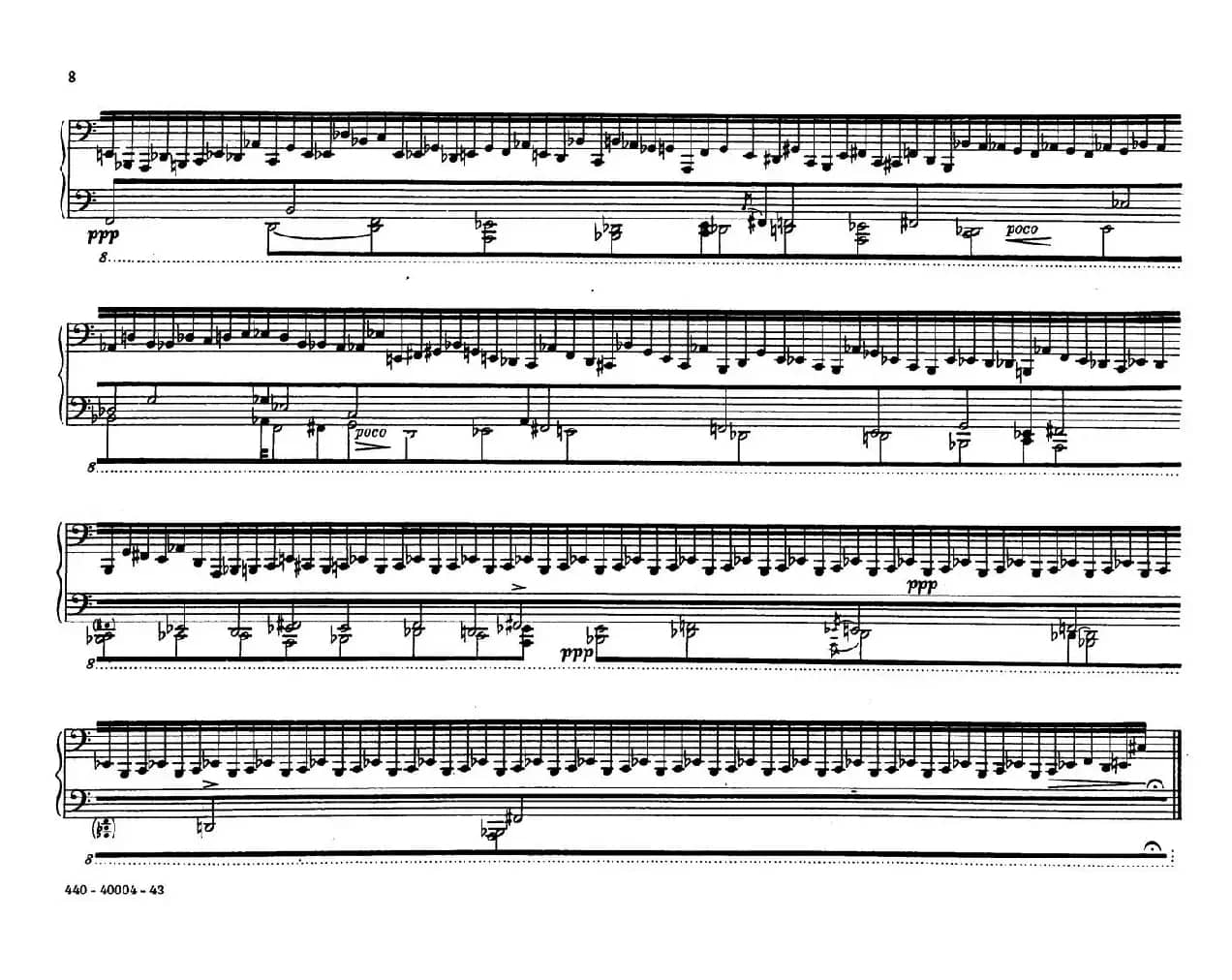 12 Etudes for Piano（博尔科姆12首钢琴练习曲·2）