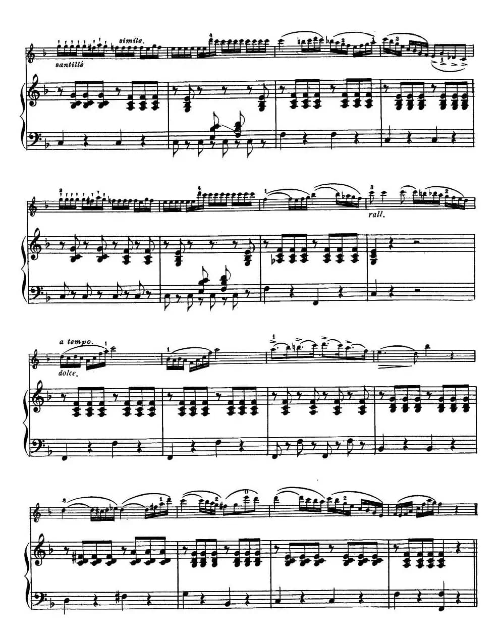 AIR VARIE（小提琴+钢琴）