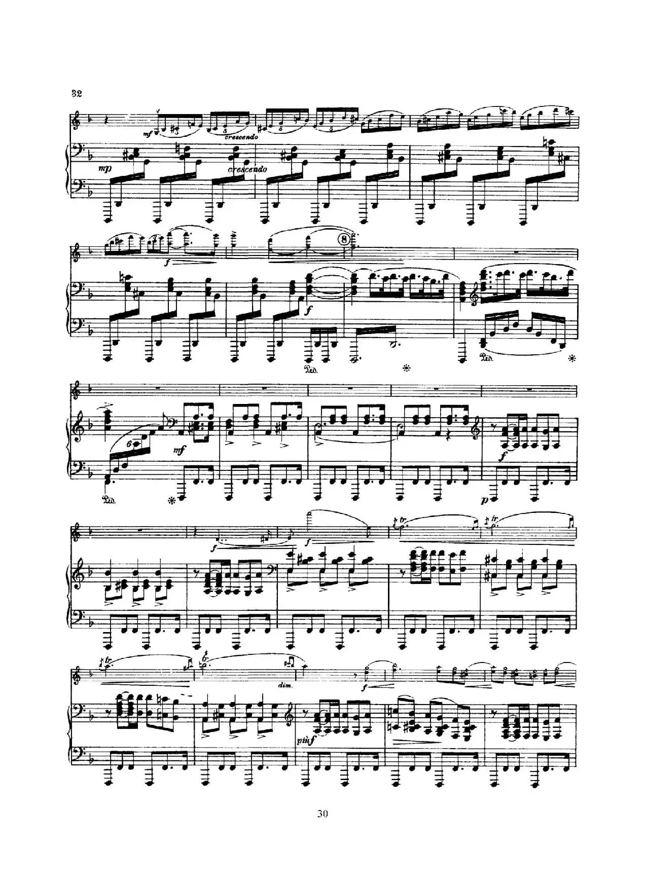 Concerto in D Minor Op.47（小提琴+钢琴伴奏）